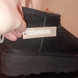 Women's Black Suede Boots